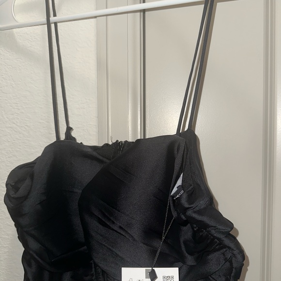 Zara Draped Mini Dress - Picture 4 of 5